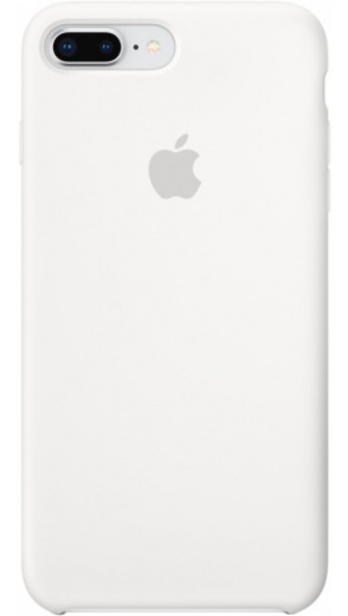 Чехол Silicone Case для iPhone 7/8 Plus белый в Тюмени